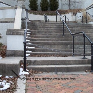 End-of-stairway