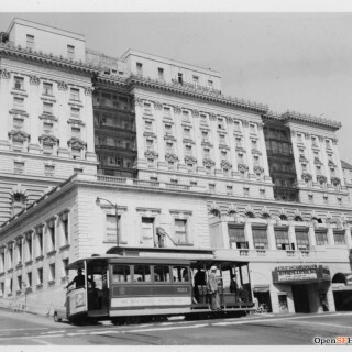 Hotel-Fairmont-at-Night--San-Francisco---1955--OSFH